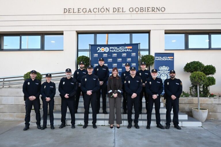 Seis inspectores de la Policía Nacional en formación en Melilla