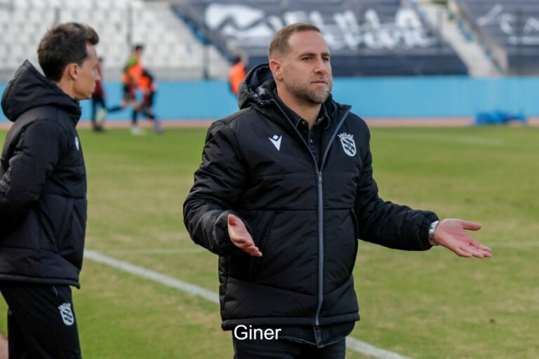 Javi Motos en sala de prensa tras victoria de U.D. Melilla