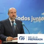 Juan José Imbroda en una rueda de prensa sobre la propuesta del PP