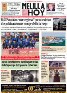 Portada del periódico Melilla Hoy del 1 de febrero de 2026