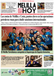 Portada del periódico Melilla Hoy del 2 de febrero de 2026