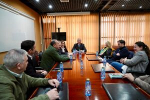 Reunión del Gobierno local sobre la nueva Cámara de Comercio de Melilla