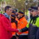 Pedro Sánchez habla con ciudadanos afectados por el temporal en Andalucía