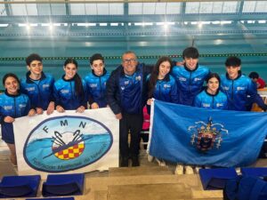 Equipo de natación de Melilla en el Campeonato de España por Federaciones Autonómicas