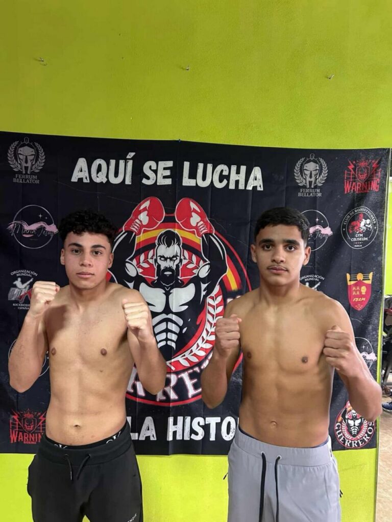 Ishak Latiffi y Munir Hamed en la Gala Guerrero de Murcia