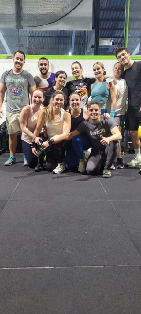 Grupo de participantes en el Campeonato de Melilla Functional Fitness