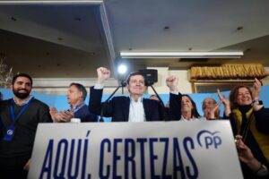 Miguel Marín celebra victoria de Alfonso Fernández Mañueco en acto político del PP