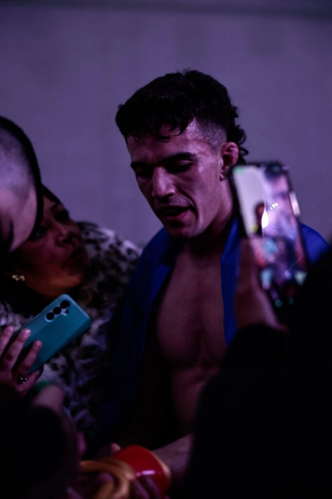 Ayman Chadghani tras ganar el Torneo KGB de MMA en Burgos