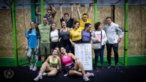 Grupo de participantes en el Campeonato de Melilla de Functional Fitness