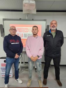 Tres ponentes en charla sobre protección de la infancia en el deporte