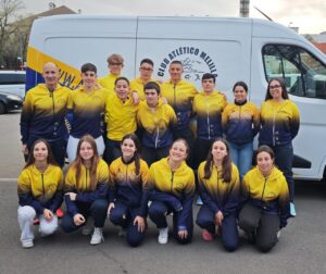 Equipo masculino y femenino del Club Atlético Melilla en la Liga Talento