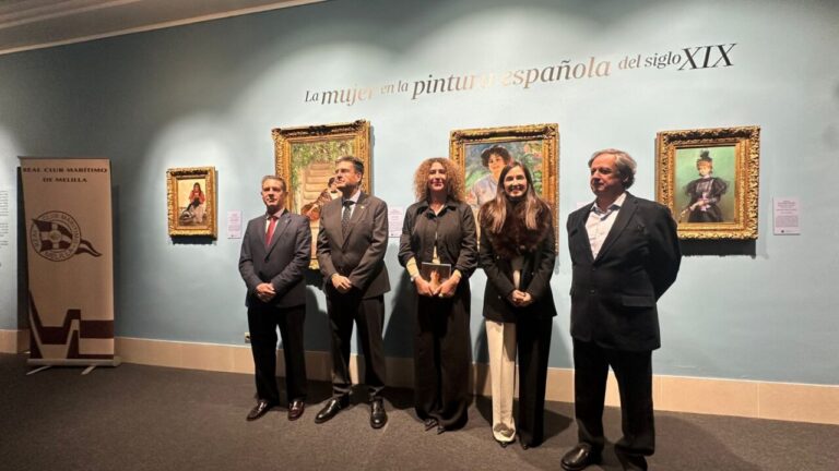 Inauguración de la exposición sobre la mujer en la pintura española del siglo XIX