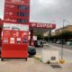 Estación de servicio CEPSA en Melilla con precios de combustible visibles