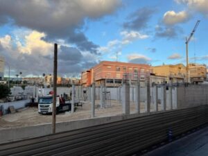Construcción de la guardería Dolores Bartolomé en Melilla