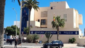 Edificio de la Jefatura Superior de Policía Nacional en Melilla