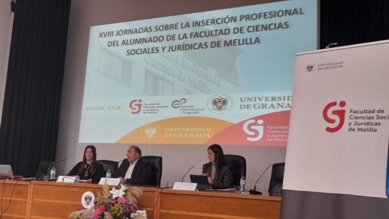 Panel de expertos en jornadas sobre inserción profesional en Melilla