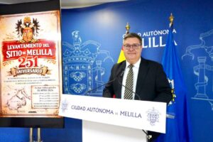 Acto institucional en Melilla por el 251 aniversario del Levantamiento del Sitio