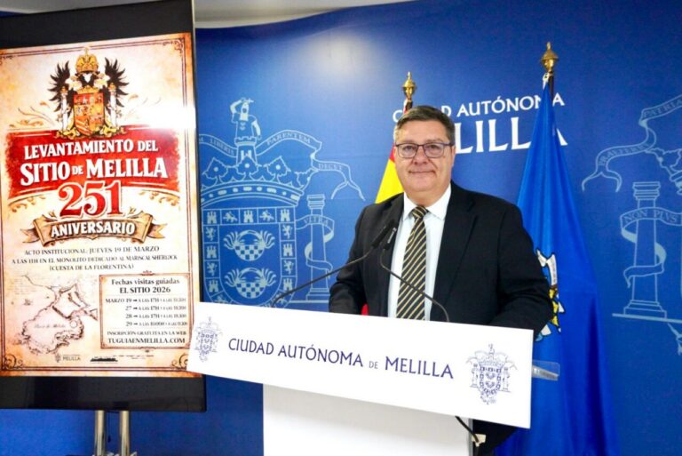 Acto institucional en Melilla por el 251 aniversario del Levantamiento del Sitio
