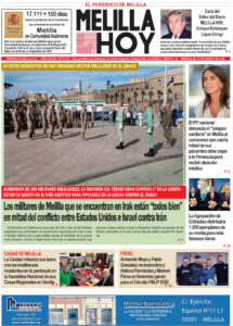 Portada del diario Melilla Hoy del 18 de marzo de 2026 con noticias locales.
