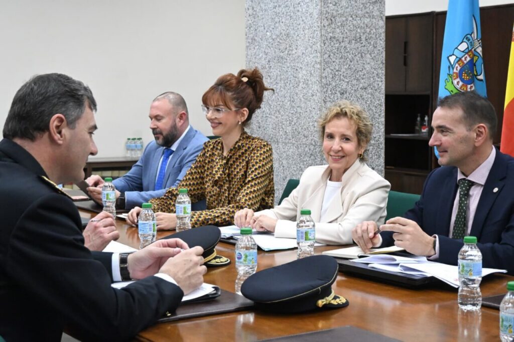 Reunión sobre la rehabilitación de infraestructuras de seguridad en Melilla