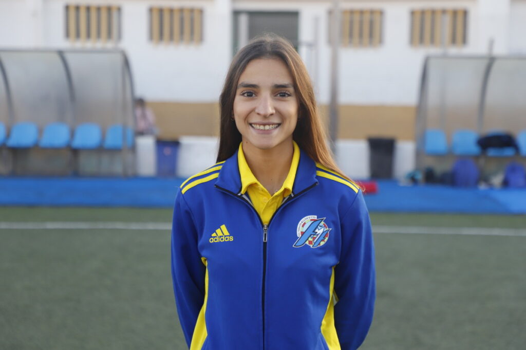 Siham Abdelkader, seleccionadora del equipo femenino sub-14 de Melilla