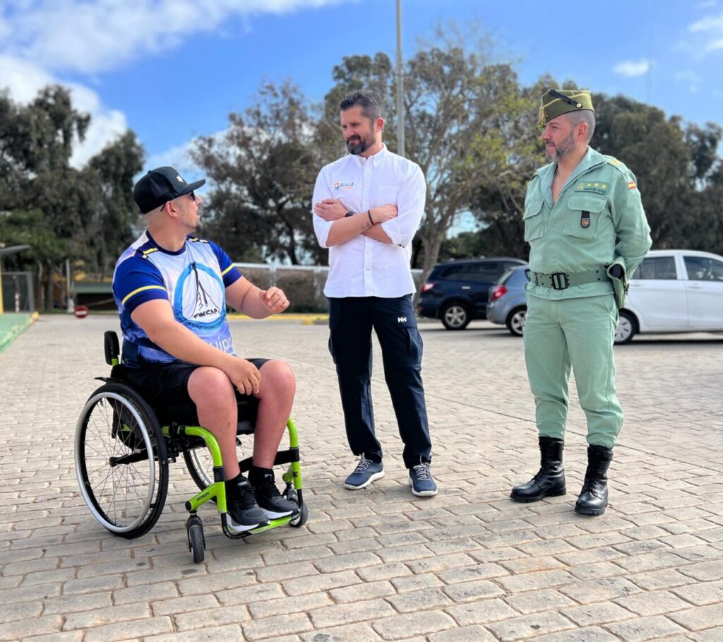 Presentación de la silla Joëlette para personas con movilidad reducida