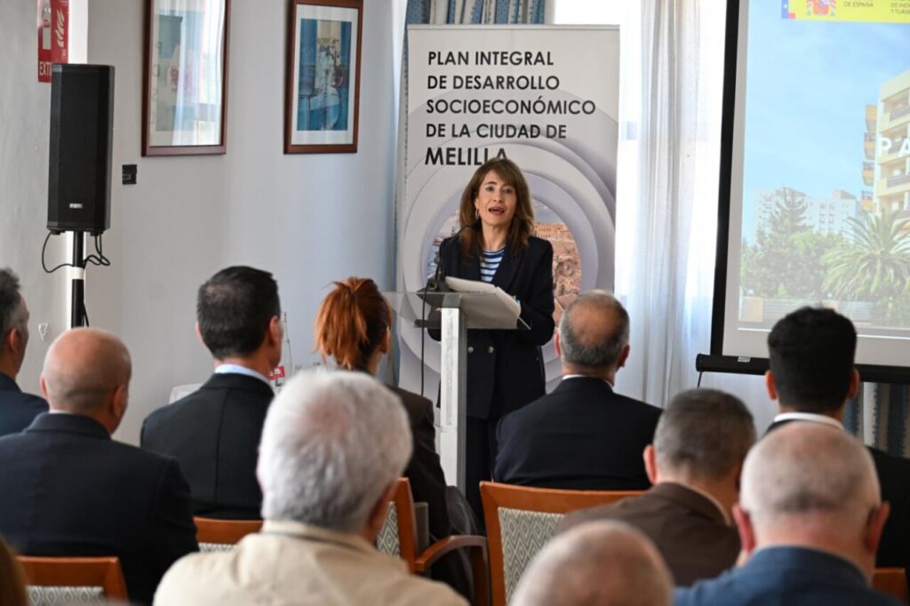 Presentación de la inversión para reformar el Parador de Melilla