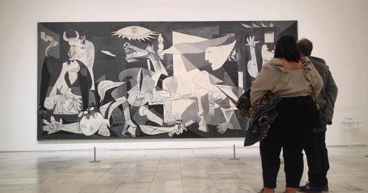 Visita al cuadro Guernica de Picasso en el Museo Reina Sofía