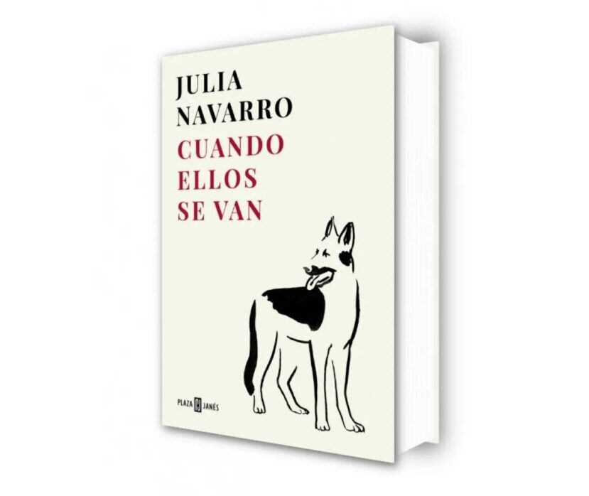 Portada del libro Cuando ellos se van de Julia Navarro