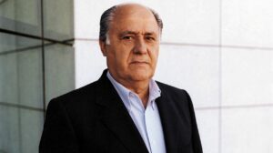 Retrato de Amancio Ortega, empresario español y fundador de Inditex.