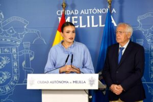 Rueda de prensa sobre el contrato de ludotecas en Melilla