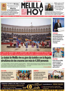 Portada del periódico Melilla Hoy del 23 de abril de 2026