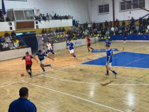 Partido de fútbol sala entre MCD C.F. Rusadir y MCD Peña Real Madrid