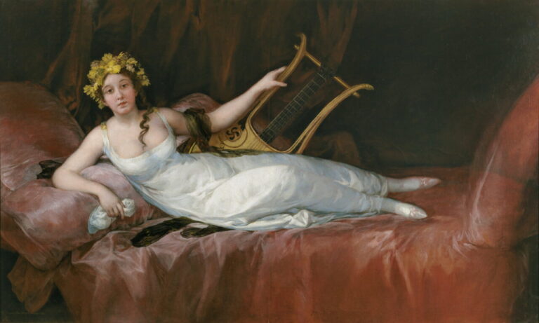 Retrato de La Marquesa de Santa Cruz de Goya en el Museo del Prado