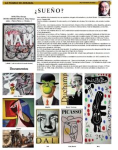 Imagen del Museo Arrabal con obras de arte surrealista