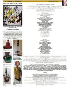 Cuadro titulado Inconmensurable de Fernando Arrabal