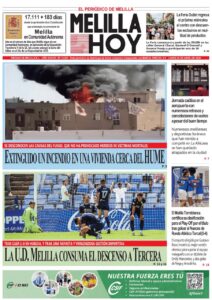 Portada del periódico Melilla HOY del 20 de abril de 2026