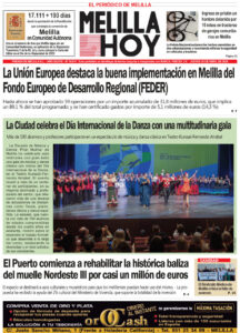 Portada del periódico Melilla Hoy del 30 de abril de 2026