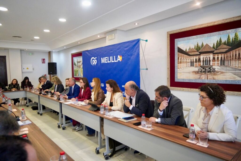 Reunión del PP en Melilla sobre sanidad y calidad asistencial