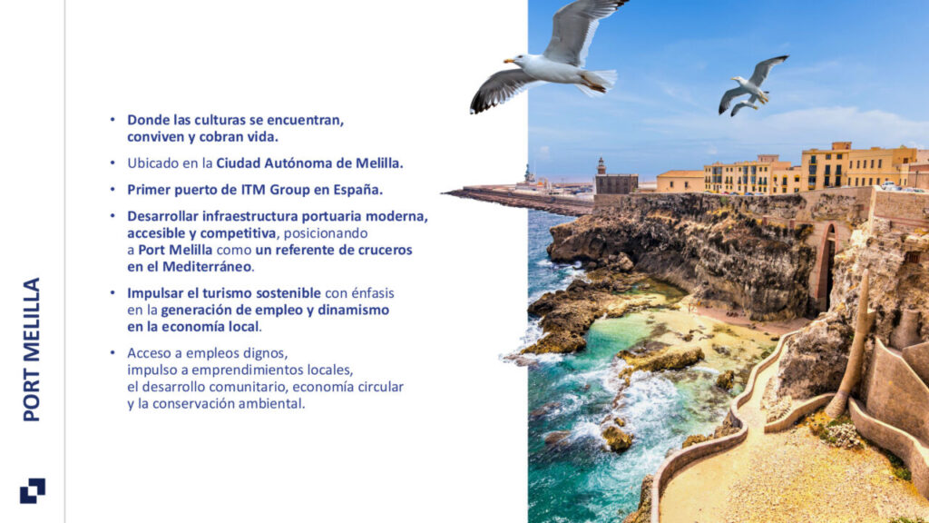 Presentación del proyecto Port Melilla por ITM Group en la ciudad autónoma de Melilla