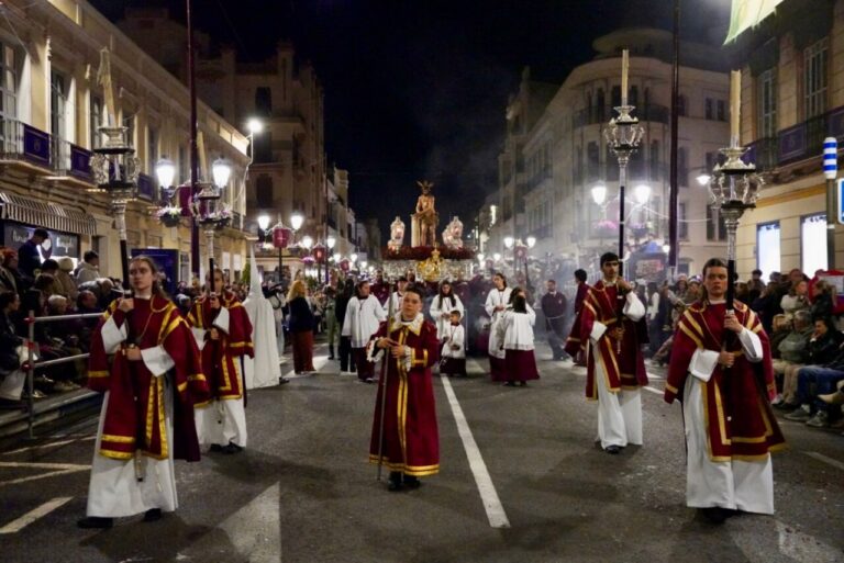 Procesión del Flagelado y Nuestra Señora del Mayor Dolor en Melilla