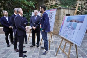 Reunión sobre la rehabilitación de las murallas de Melilla La Vieja