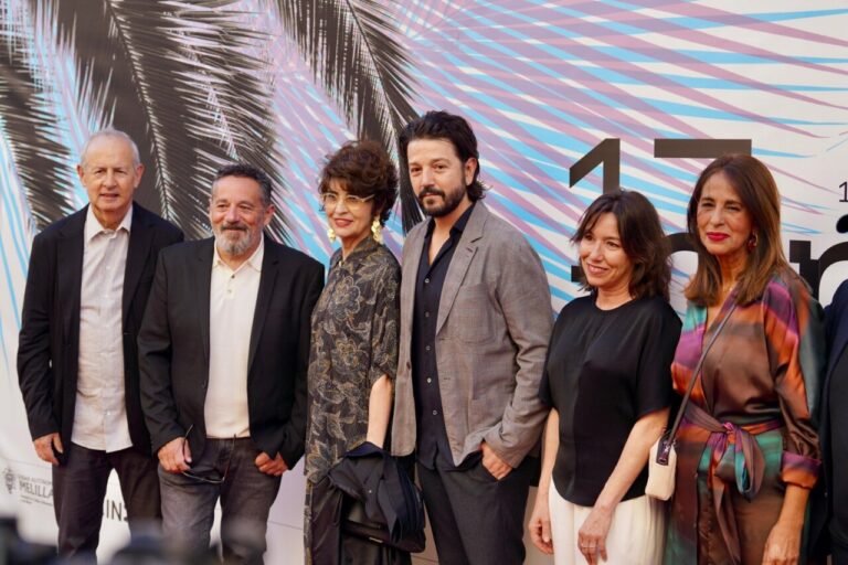 Grupo de personas en la XVIII Semana de Cine de Melilla 2026