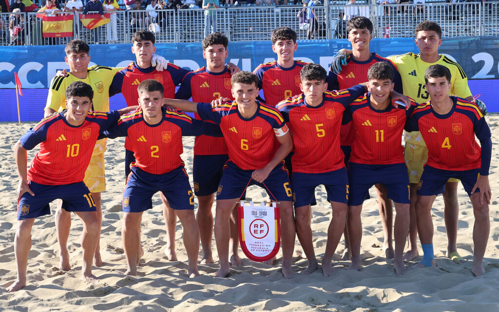 Equipo de fútbol playa sub-20 de España en el campeonato europeo