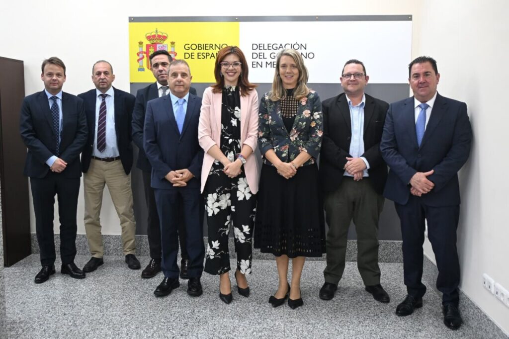 Reunión de la presidenta de CEPYME con representantes del Gobierno en Melilla