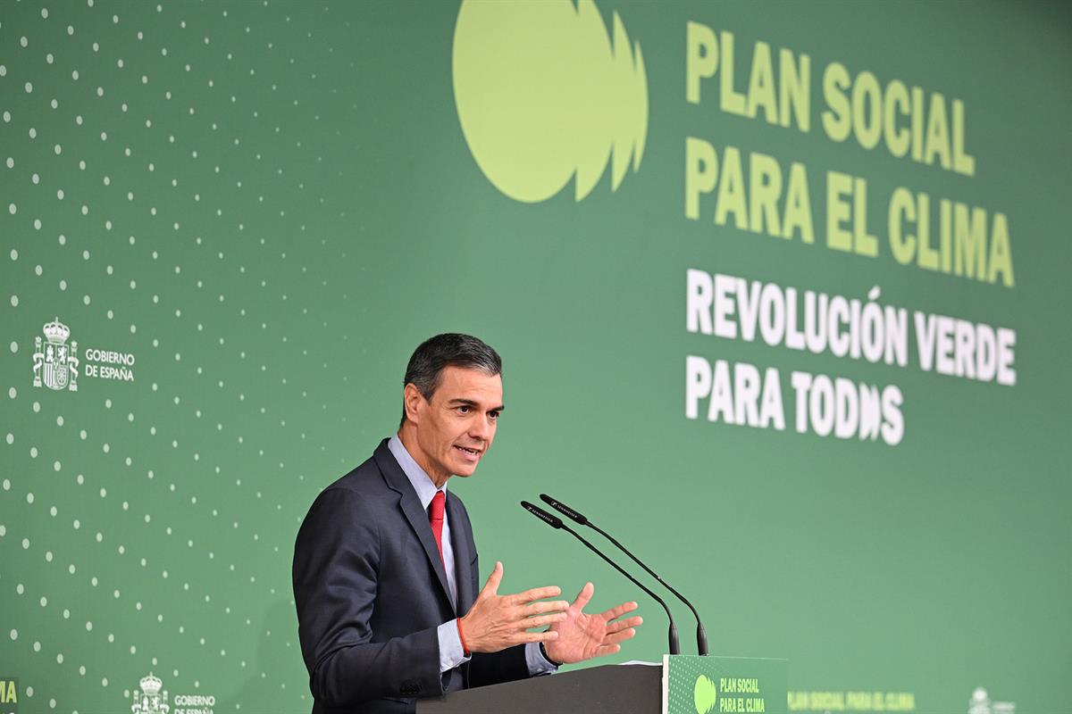 Discurso sobre el Plan Social para el Clima en Madrid