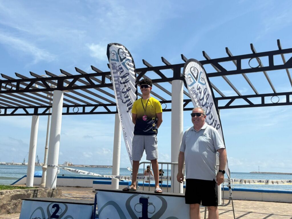 Ganadores del Triatlón Supersprint Trimelilla en la Playa del Hipódromo
