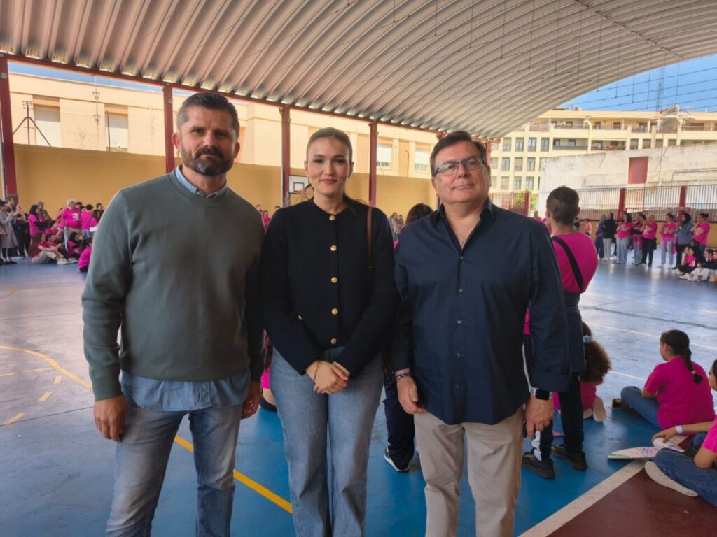 Participantes en la Campaña Mundial por la Educación en Melilla
