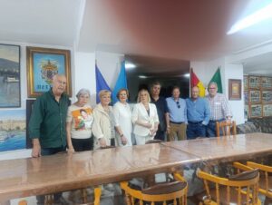 Reunión de la nueva Junta Directiva de la Casa de Melilla en Almería