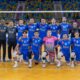Equipo del Club Voleibol Melilla posando tras el subcampeonato